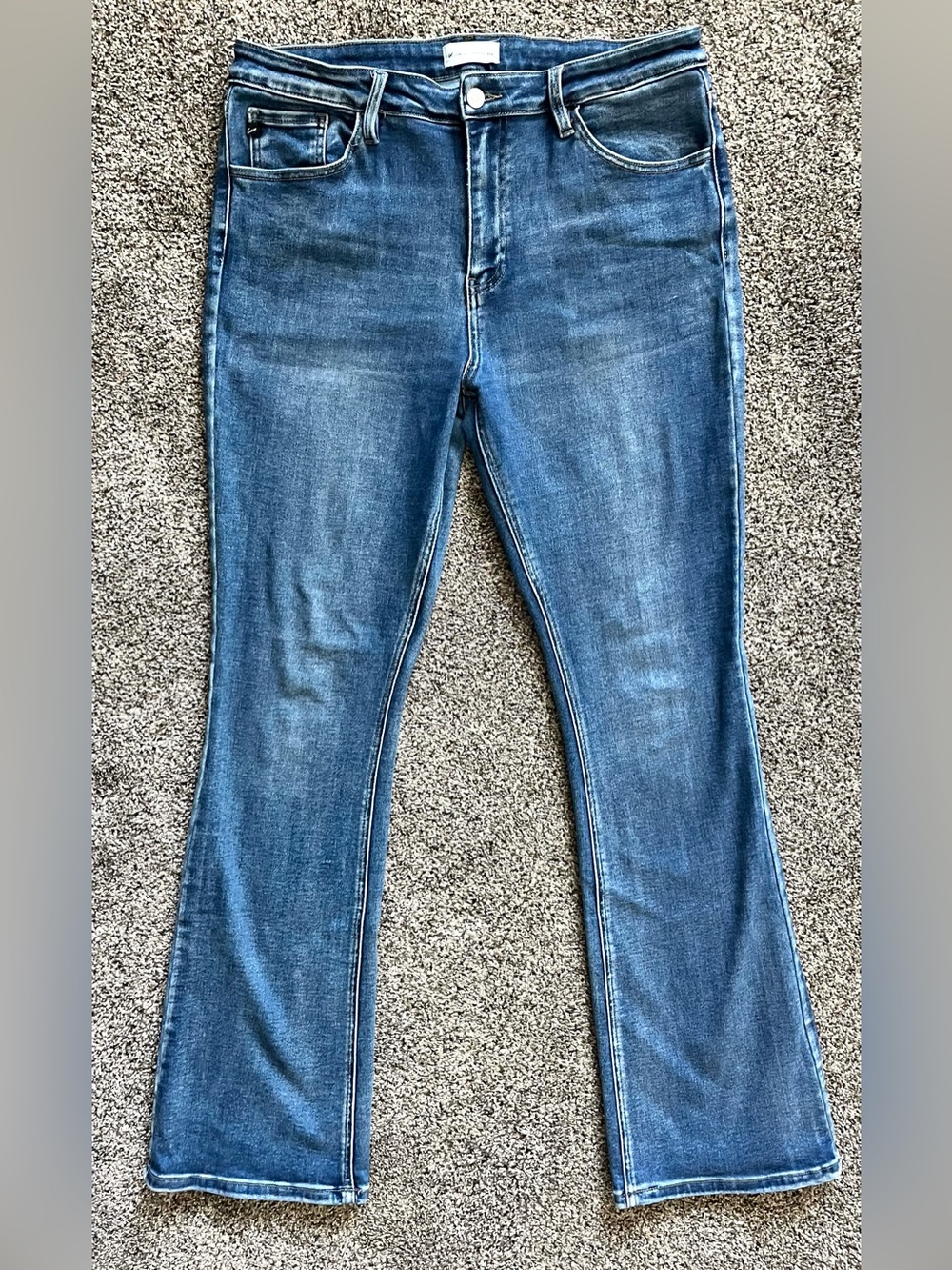 Kansan Women's Blue Denim Bootcut Jeans